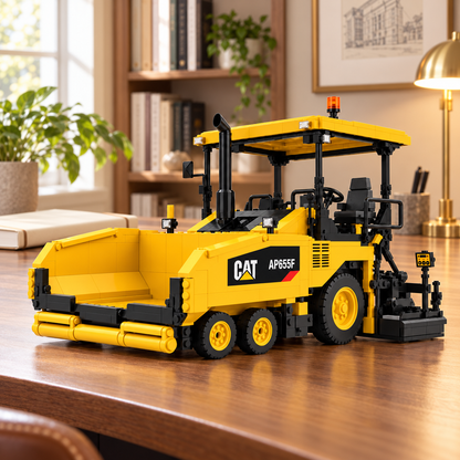 Heavy-Duty Asphalt Paver Building Block Set