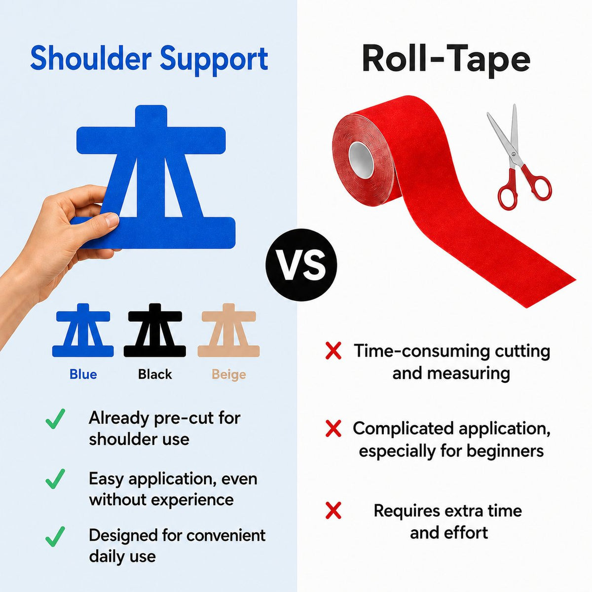 🔥Kinesiology Reduce Shoulder Pain & Knee Tape
