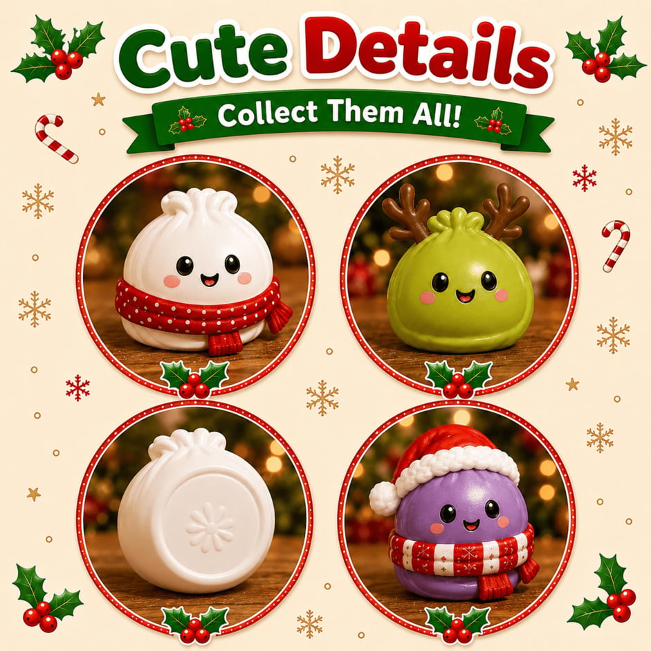 ⏳ Last day 50% OFF – 🎄Christmas Advent Calendar Box🥟