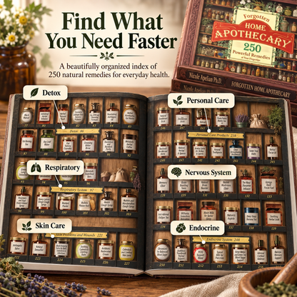 Forgotten Home Apothecary – 250 Powerful Remedies at Your Fingertips