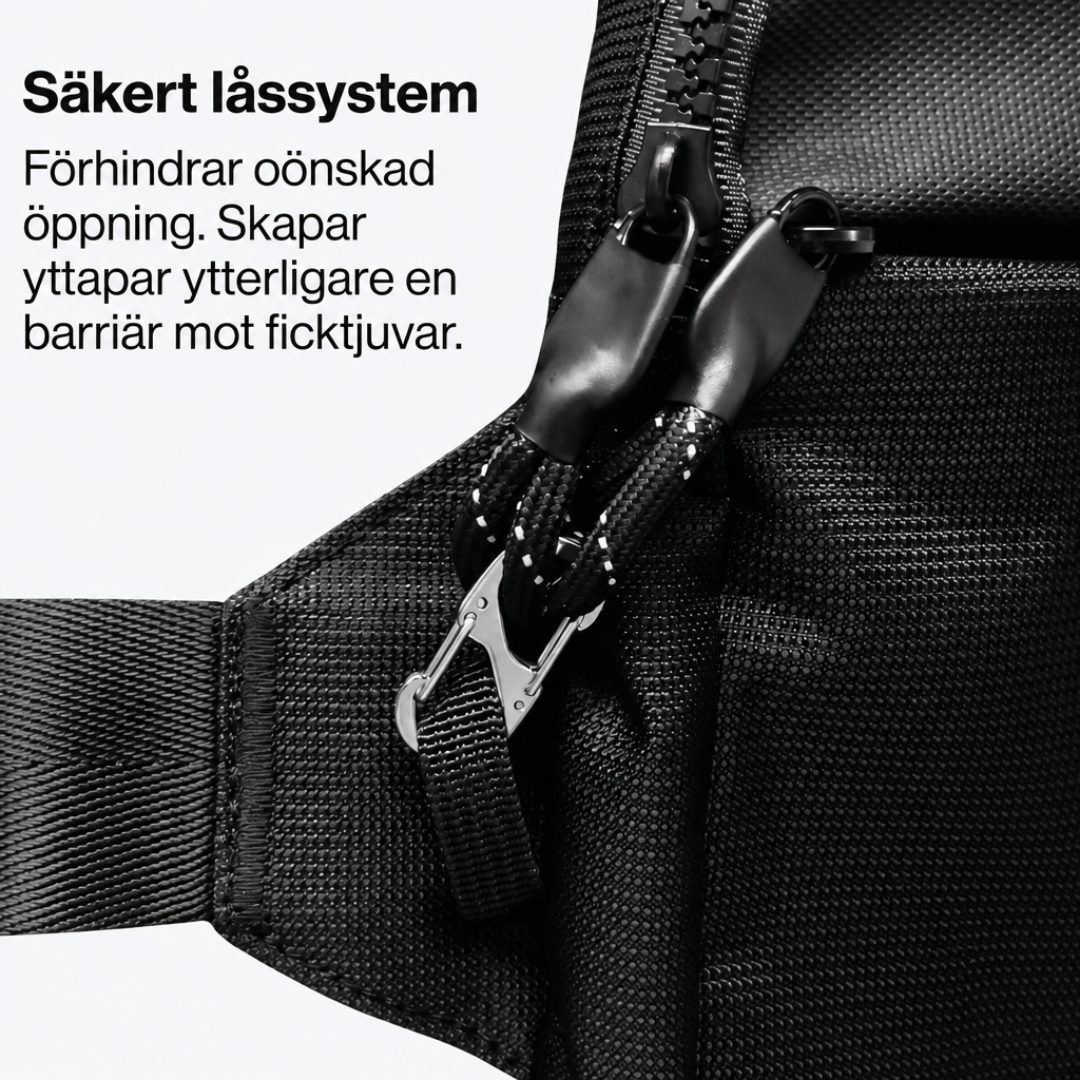 🛡️ Travel Sling Bag – Discreet Secure Sling Pack Keeps Valuables Safe