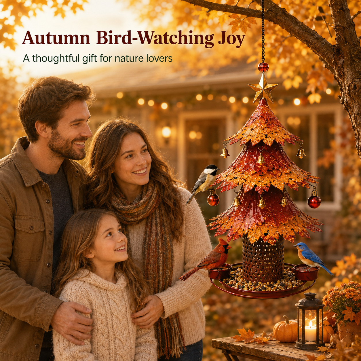 🎁🍂Christmas Tree Bird Feeder🎄Festive Backyard Holiday Decor