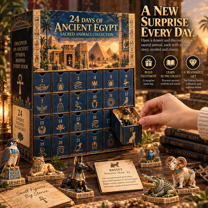 🐈‍⬛🏺24 Days of Ancient Egypt – Sacred Animals & Guardians Collection