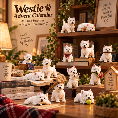 🐾 24 Days of Westies — 24 Little Personalities, One Big Love