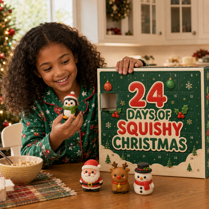 24-Day Squishy Christmas Advent Calendar