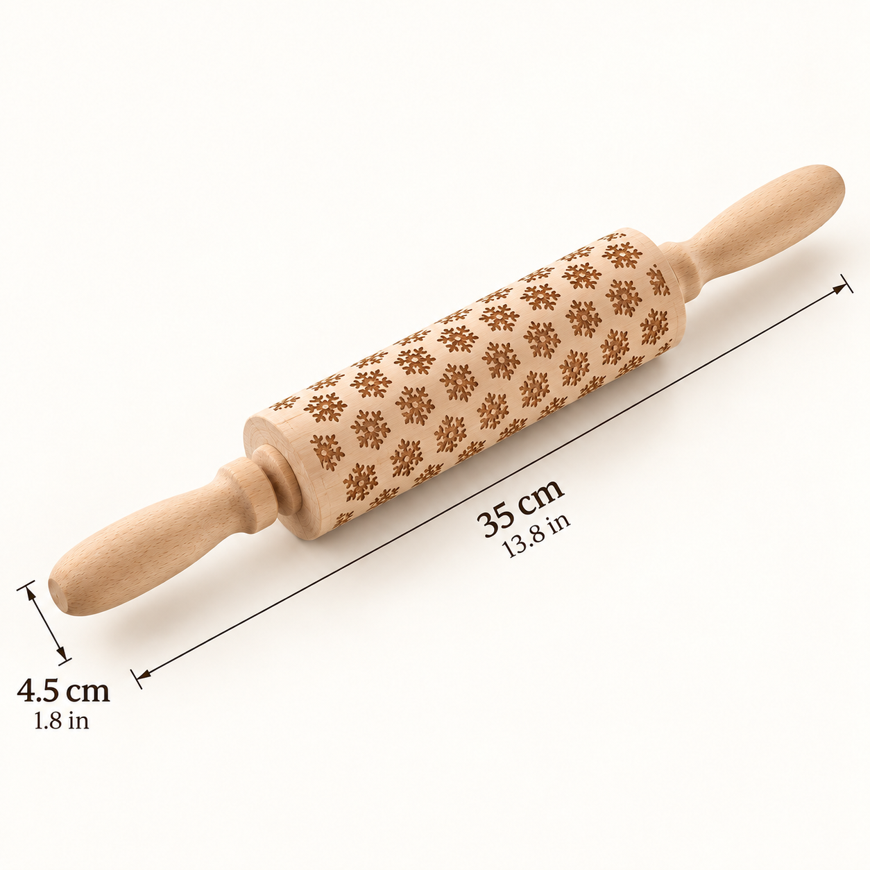 🍪🎄 Patterned Cookie Baking Roller – 100+ Designs for Festive Homemade Treats