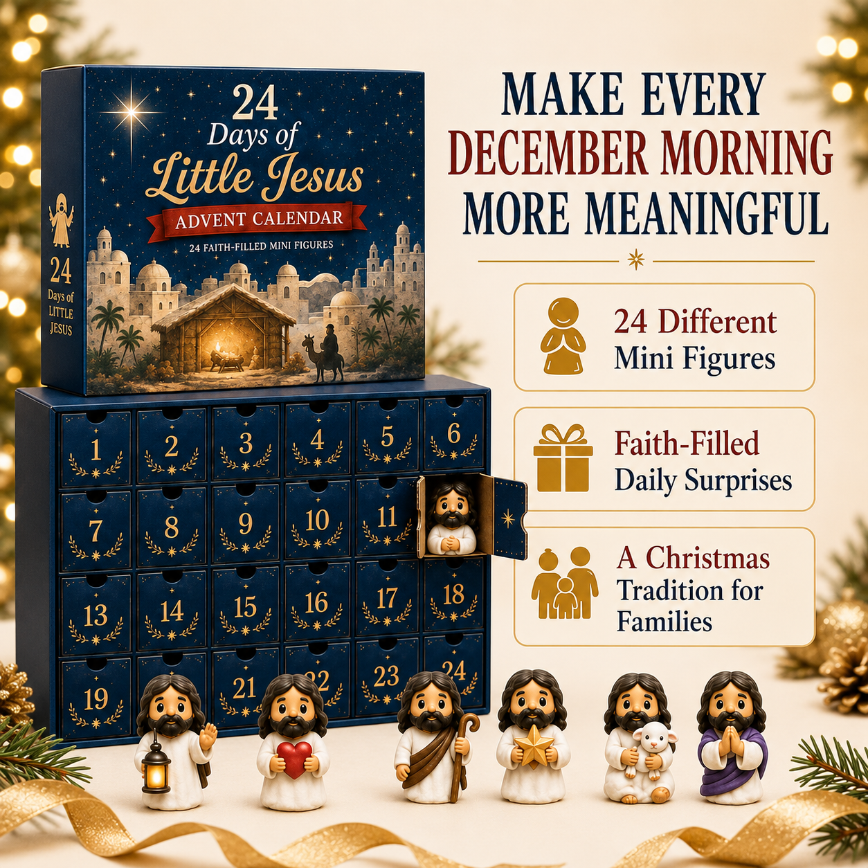 Faith-filled Advent Calendar benefits