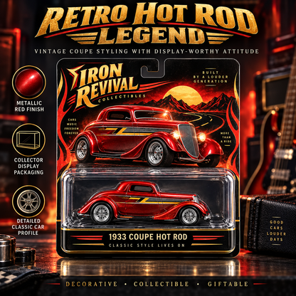 ZZ Top ’33 Ford Coupe Hot Rod 'Eliminator' Die-Cast Collectible