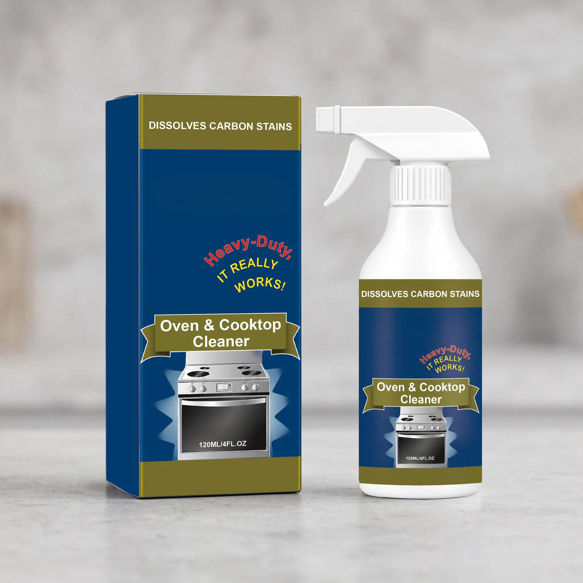 2 ×🍳Oven & Cooktop Cleaning Spray✨ Heavy‑duty Kitchen Degreaser For Burnt Carbon & Stubborn Grease Stains
