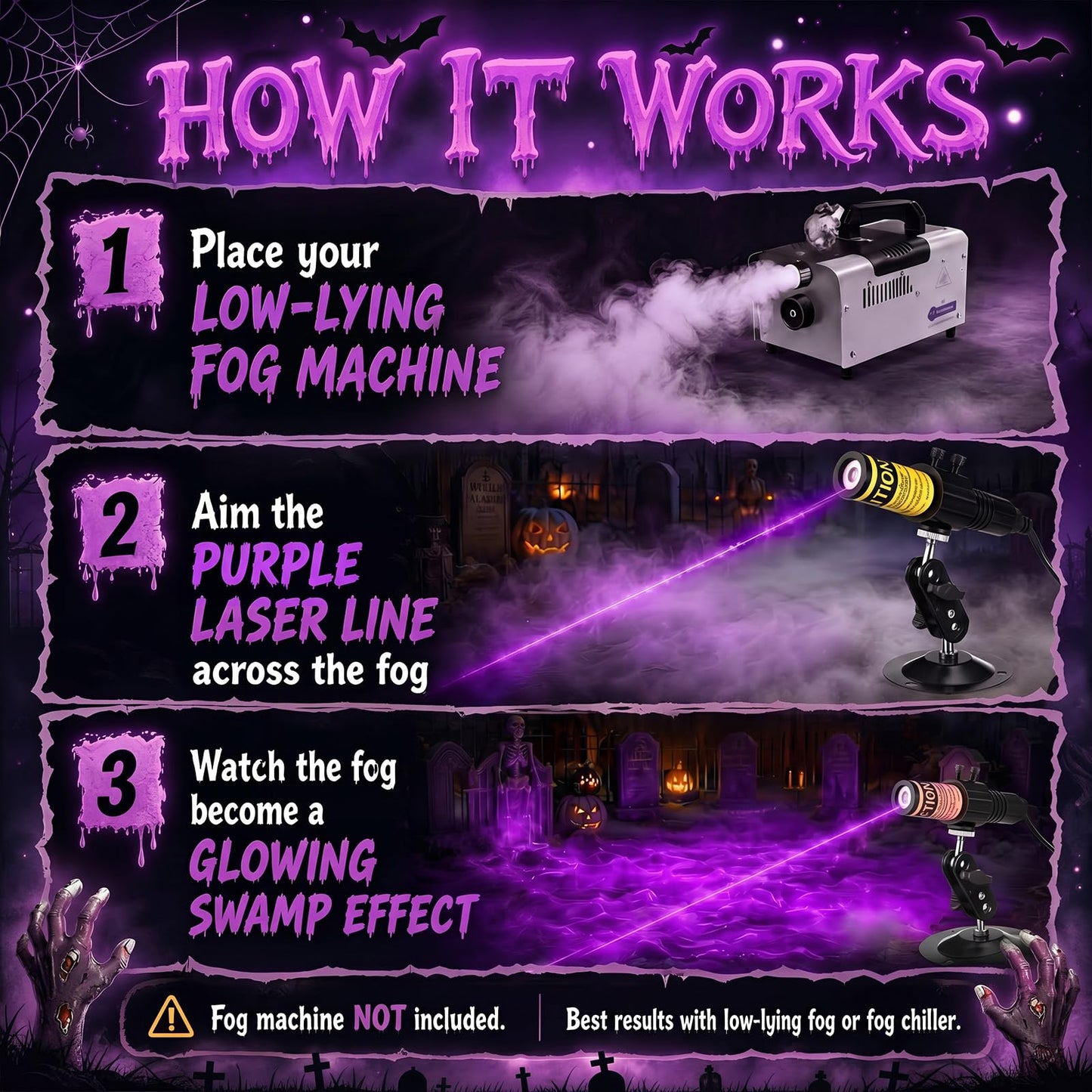 Halloween Laser Swamp Light