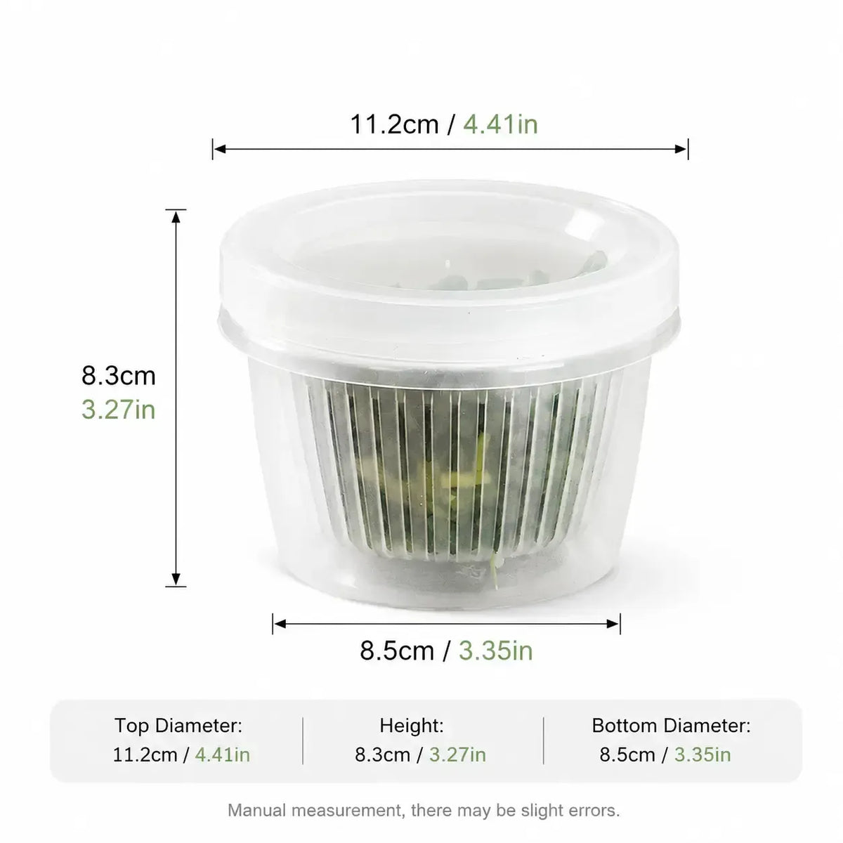 4Pcs Kitchen Storage Containers