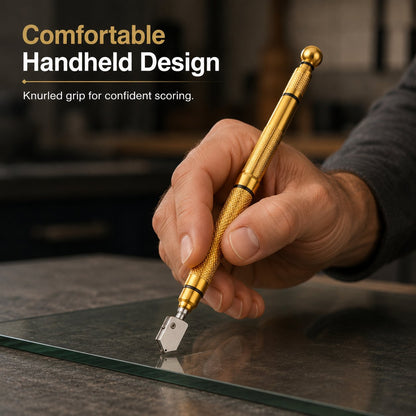 🔧🎯 Handheld Precision Scoring Cutter – Compact Tool for Glass, Ceramic & Porcelain Projects
