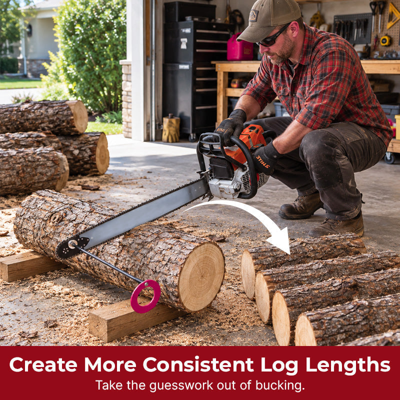Chainsaw Cutting Guide Marker