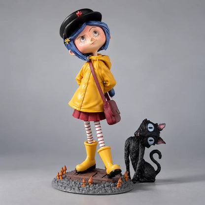 Raincoat Girl Halloween Model