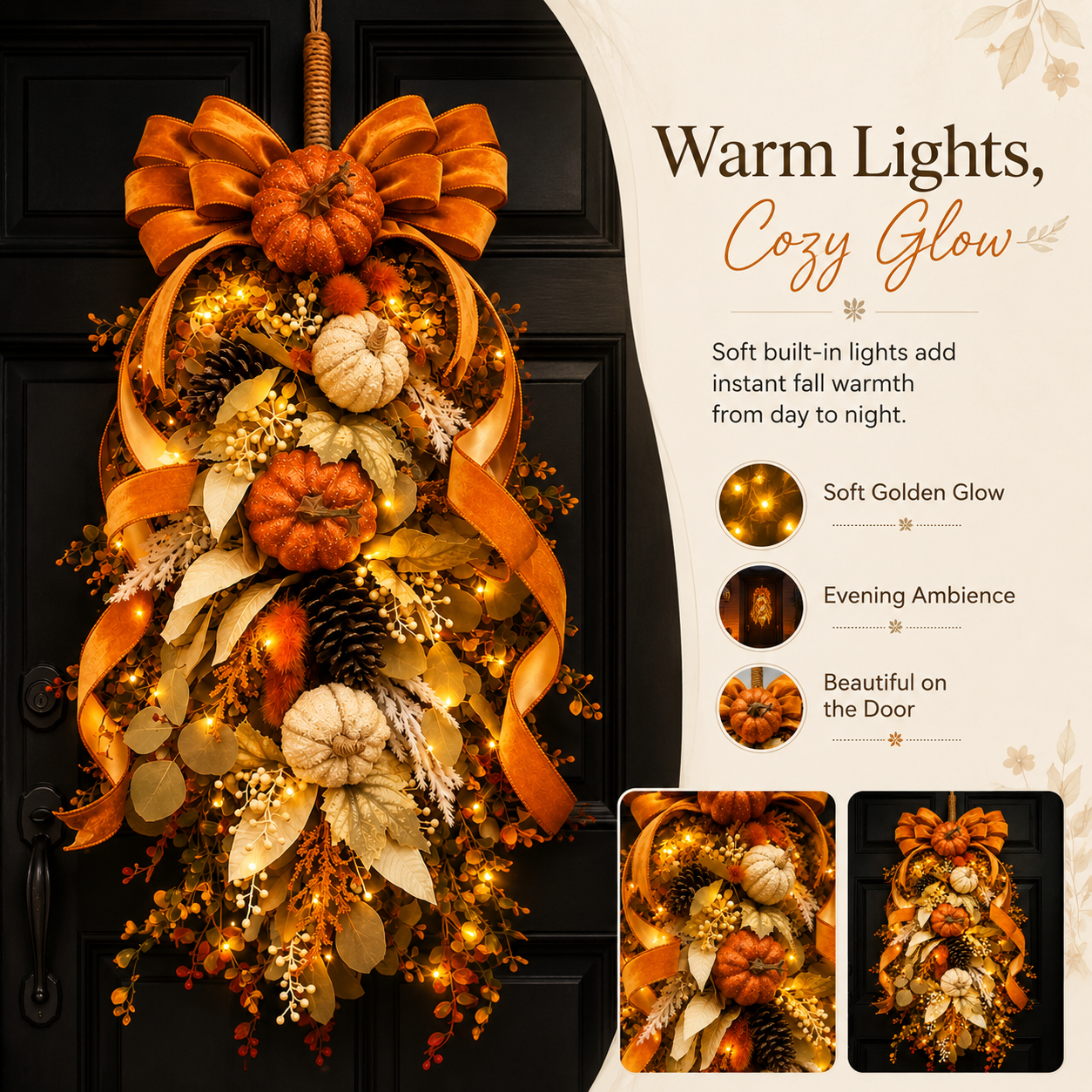 🍂Fall Wreath for Front Door