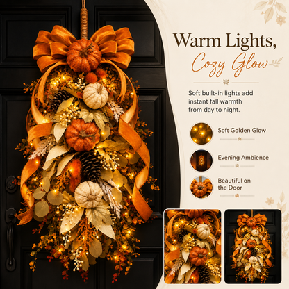 🍂Fall Wreath for Front Door
