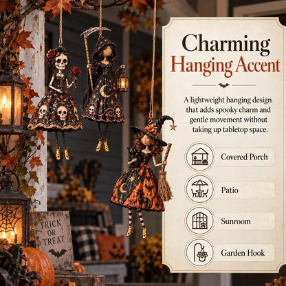 🎃Midnight Ladies – Gothic Halloween Hanging Decor🖤
