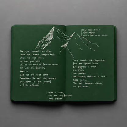 🎨📘 Think in Color Creative Notebook – 140 GSM Pages + Free White Gel Pen