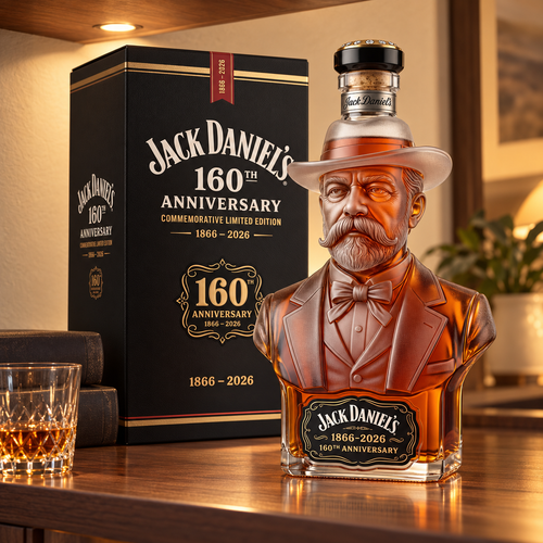Jack Daniel's 160th Anniversary Whiskey Bottle（1866 - 2026）
