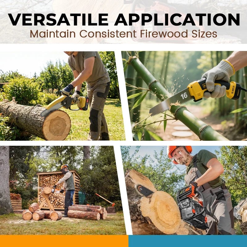 🪚🌲 Quick-Mark Chainsaw Cutting Guide – Faster, More Consistent Log & Firewood Cuts