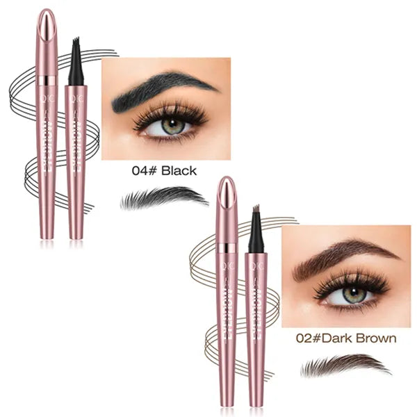 🎁Buy 1 Get 1 Free✨Waterproof Micro-Fork Eyebrow Pencil, Long-Lasting Brow Pen for Natural Hair-Like Strokes