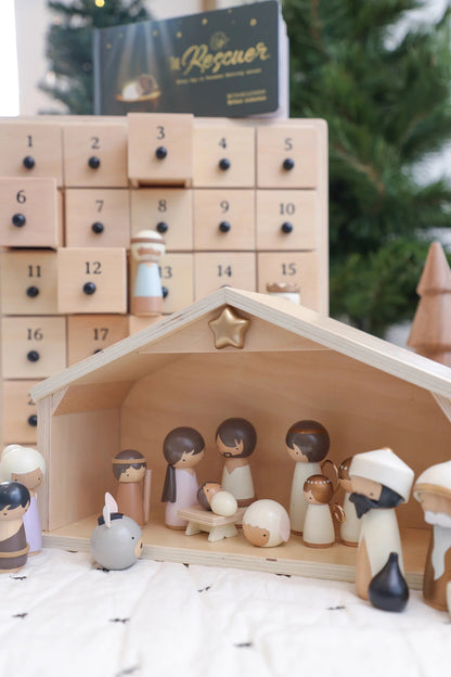 Nativity Advent Calendar 2026 – Christmas Countdown with Nativity Figures