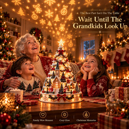 🏆 60,000+ Sold - 🎄MerryRealm™ Christmas Village Lightscape Tree