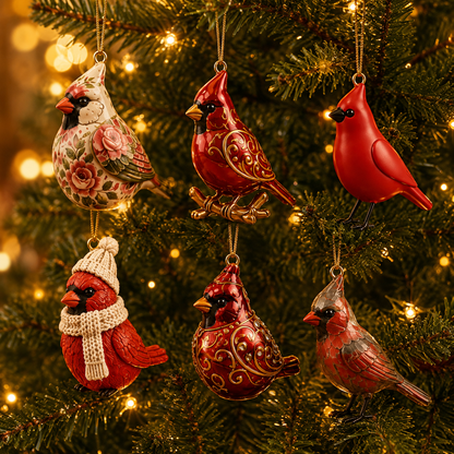 Last 50 pcs⏰ High-quality  model✨Cardinal Christmas 24-Day Countdown Calendar – Limited Anniversary Edition