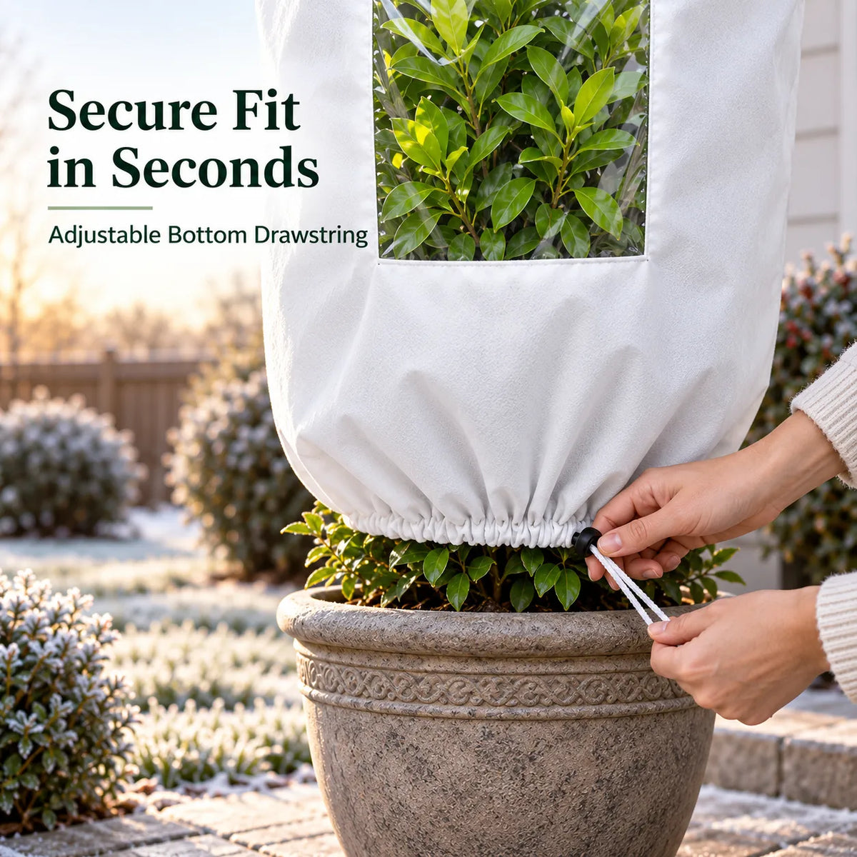 ❄️🌿 Winter Garden Shield Cover – Frost & Cold Protection for Outdoor Plants
