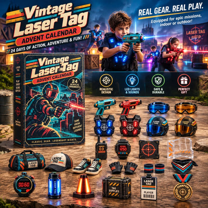 🔫🌈 24 Days of Neon Arena Nostalgia – Retro Laser Game Collector Countdown 2026