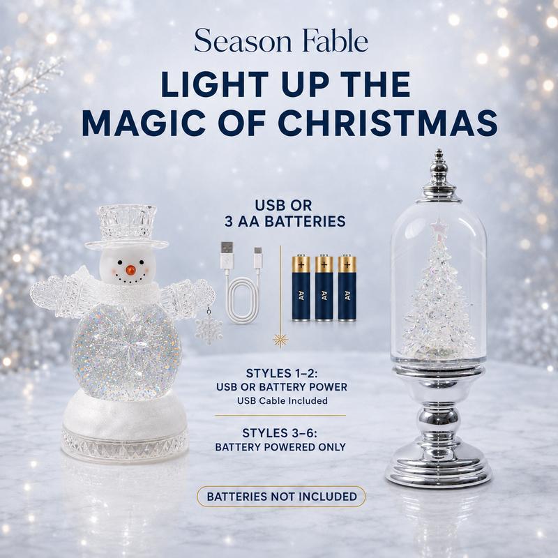 Christmas Lighted Lantern Decor