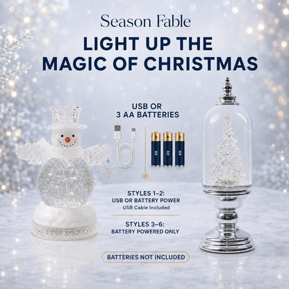 Christmas Lighted Lantern Decor