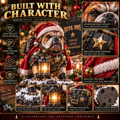 🐾🔥 Devil Dog 24-Day Christmas Countdown Advent Calendar