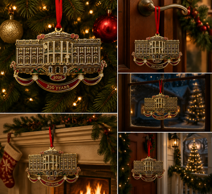 🔥White House Christmas tree ornaments