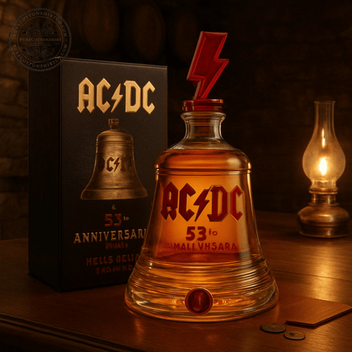 🔔 AC/DC 53rd Anniversary Hell’s Bells Decanter Bottle