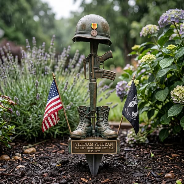 🔥Last Day 50% OFF🔥- Vietnam Veteran Tribute Garden Stake – Honoring Our Heroes