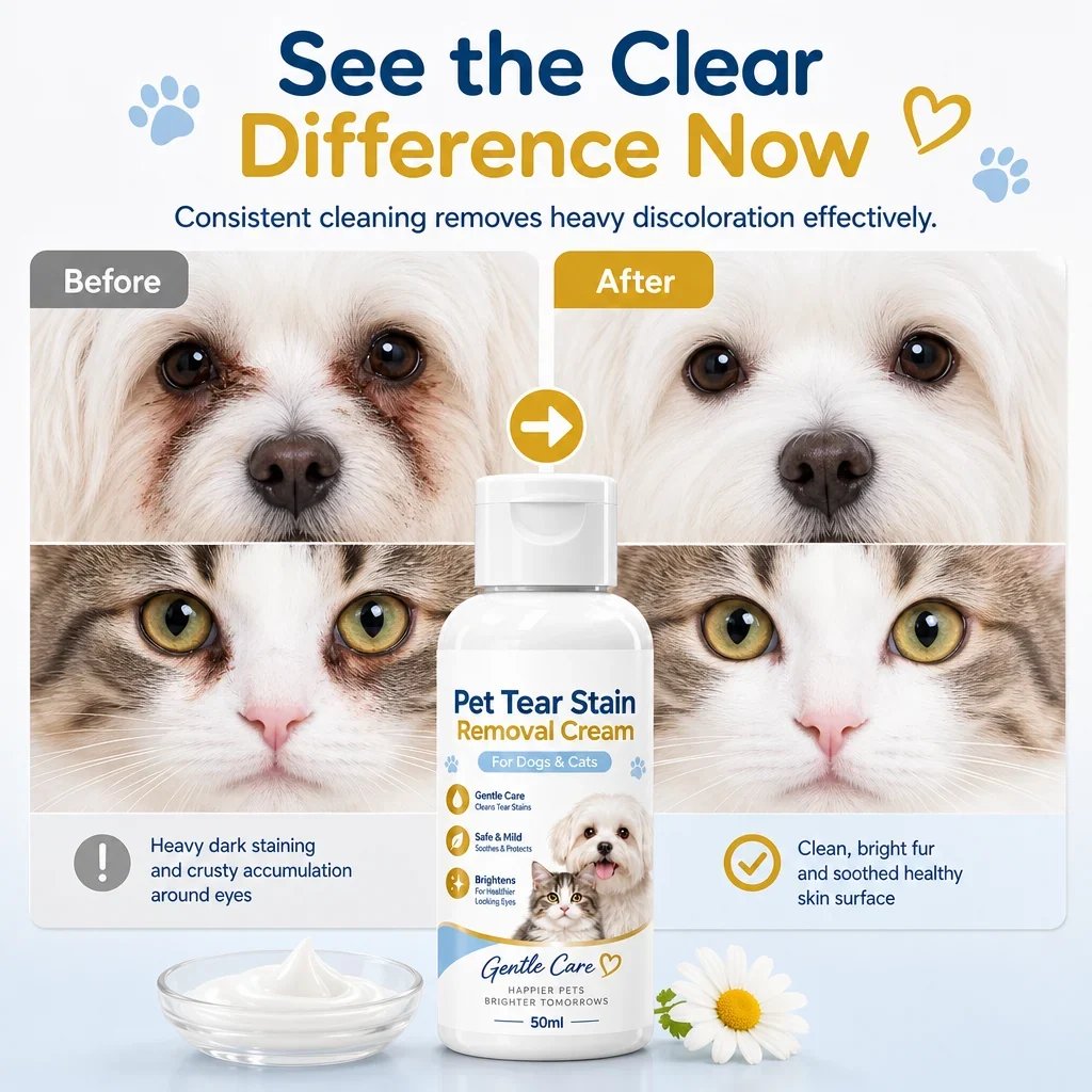 🎉Pet Tear Stain Remover Cream