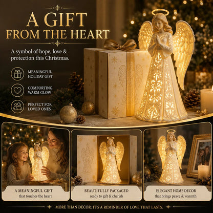 🪽 Guardian Angel Christmas Light – A Symbol of Hope, Love & Protection