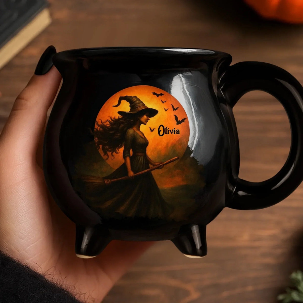 🔥Halloween Early Bird Sale🎃Custom  Witch Cauldron Mug — The Ultimate Halloween Brew! 🔮💀☕️