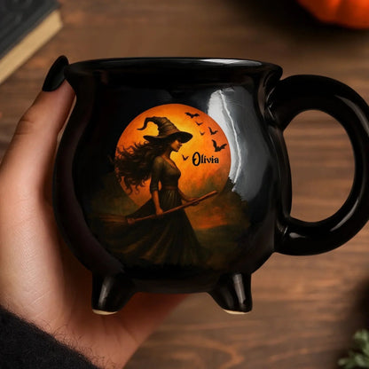 🔥Halloween Early Bird Sale🎃Custom  Witch Cauldron Mug — The Ultimate Halloween Brew! 🔮💀☕️