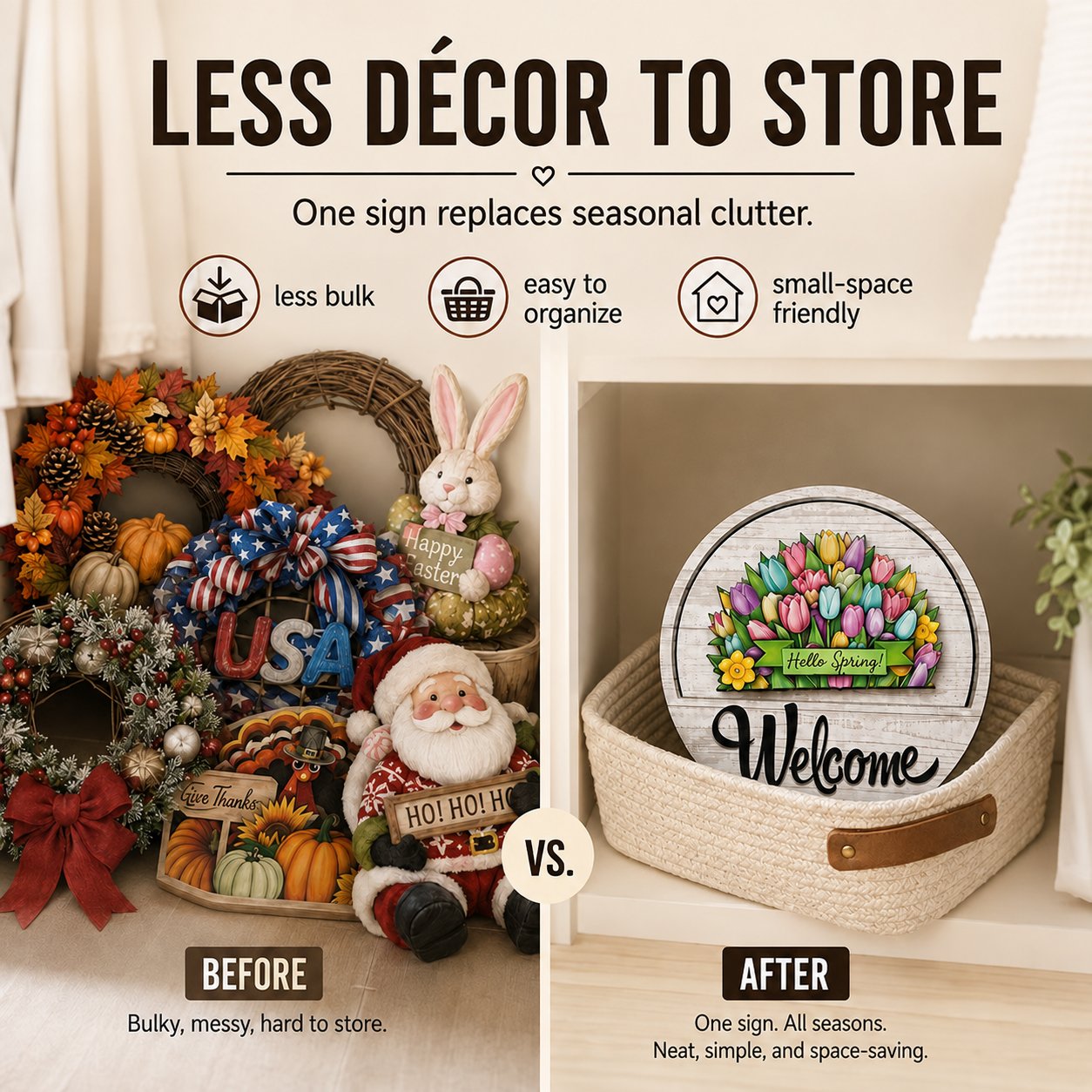 ✨ Refresh Your Door All Year — 16 Designs