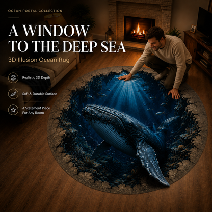✨🌊A Realistic 3D Ocean World Beneath Your Feet