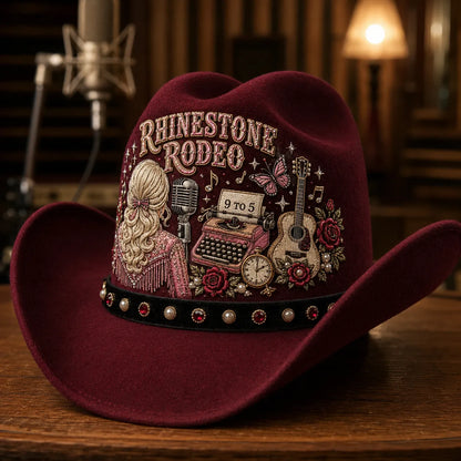 ⏳ Last Day 49% OFF – 🤠 Queen of Country 1946–2026 Tribute Cowboy Hat Collection | Premium Embroidered Western Hats With Guitar, Floral, Rhinestone & Country Music Legacy Designs 🎸✨