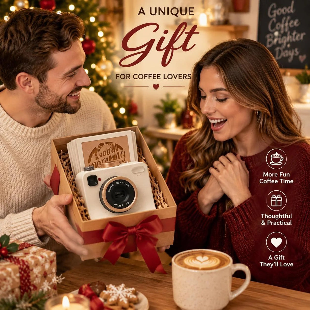☕✨ 50% OFF Smart Latte Art Maker Camera Tool 🎨 Create Beautiful Coffee Designs At Home(✨Buy 2 Free Shipping)