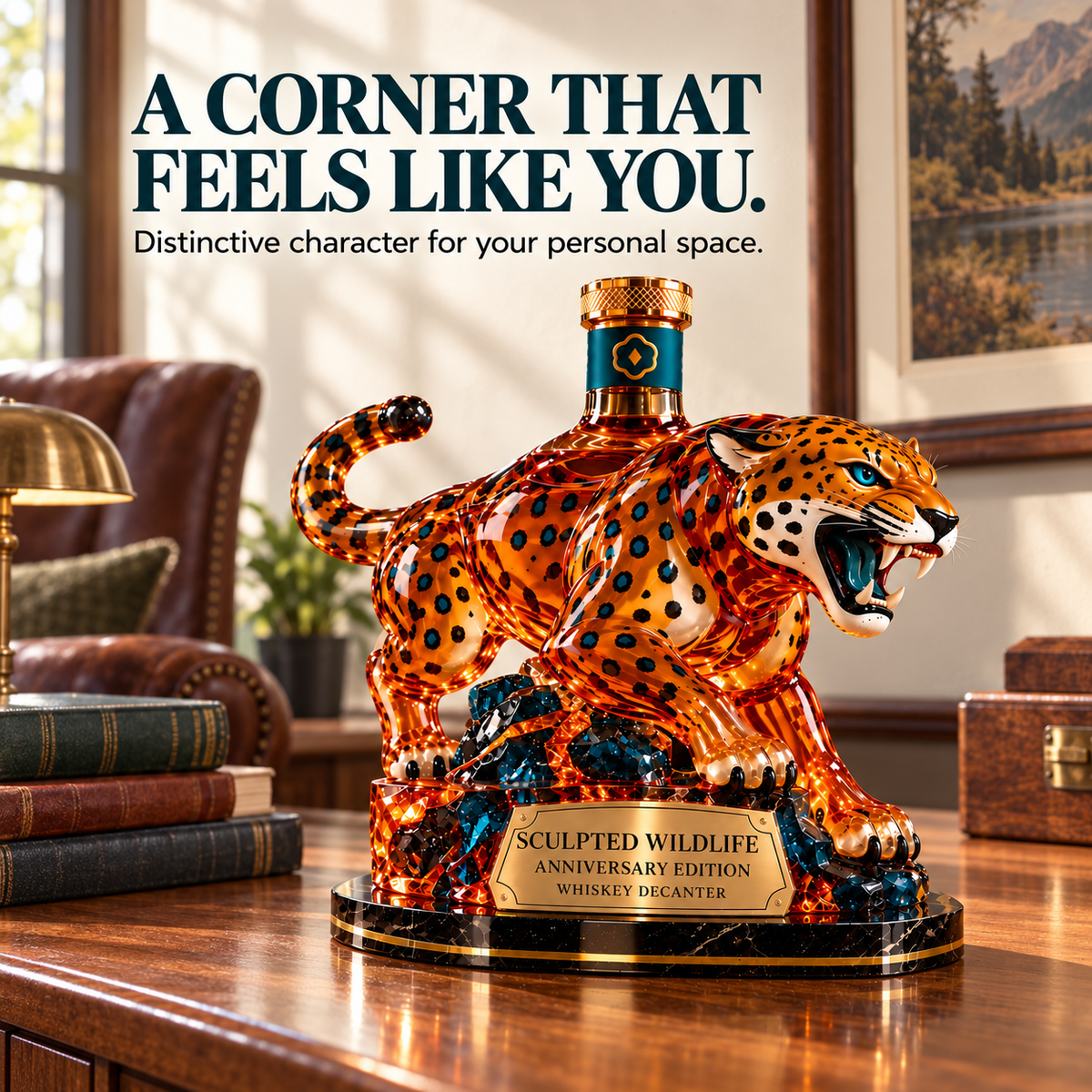 Jacksonville Jaguars–Inspired Whiskey Decanter — Special Collector’s Edition
