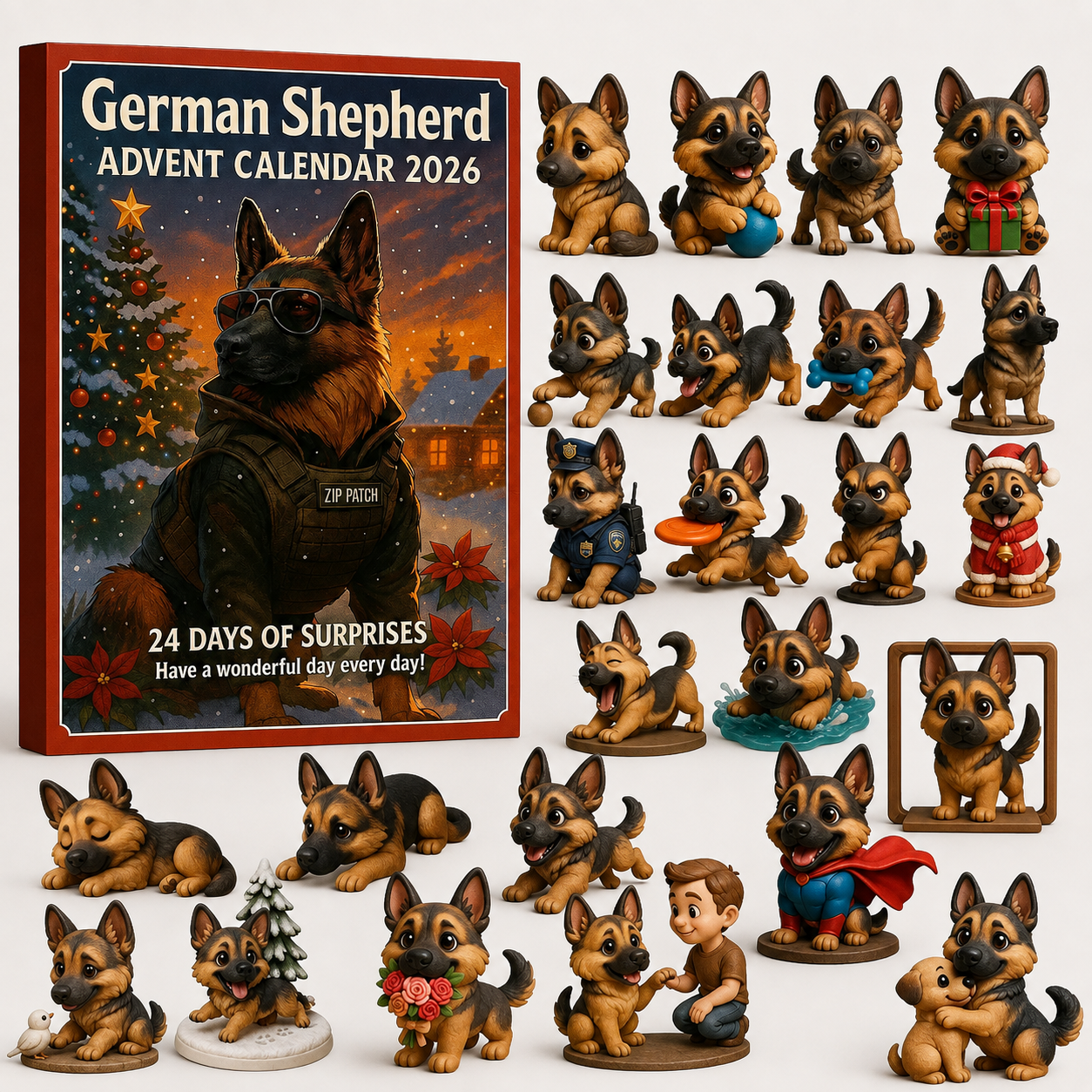 2026 German Shepherd Advent Calendar