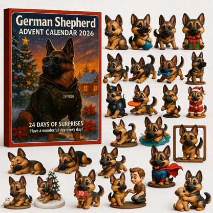 2026 German Shepherd Advent Calendar
