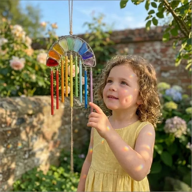 Rainbow Sun Catcher Wind Chime