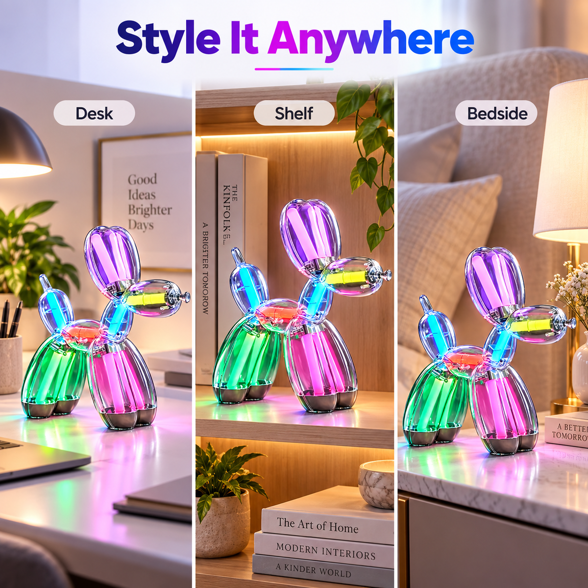 Glow Pup display ideas