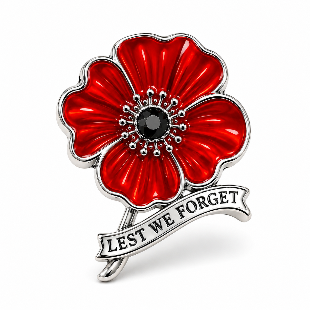 VE Day 80th Anniversary Poppy Brooch